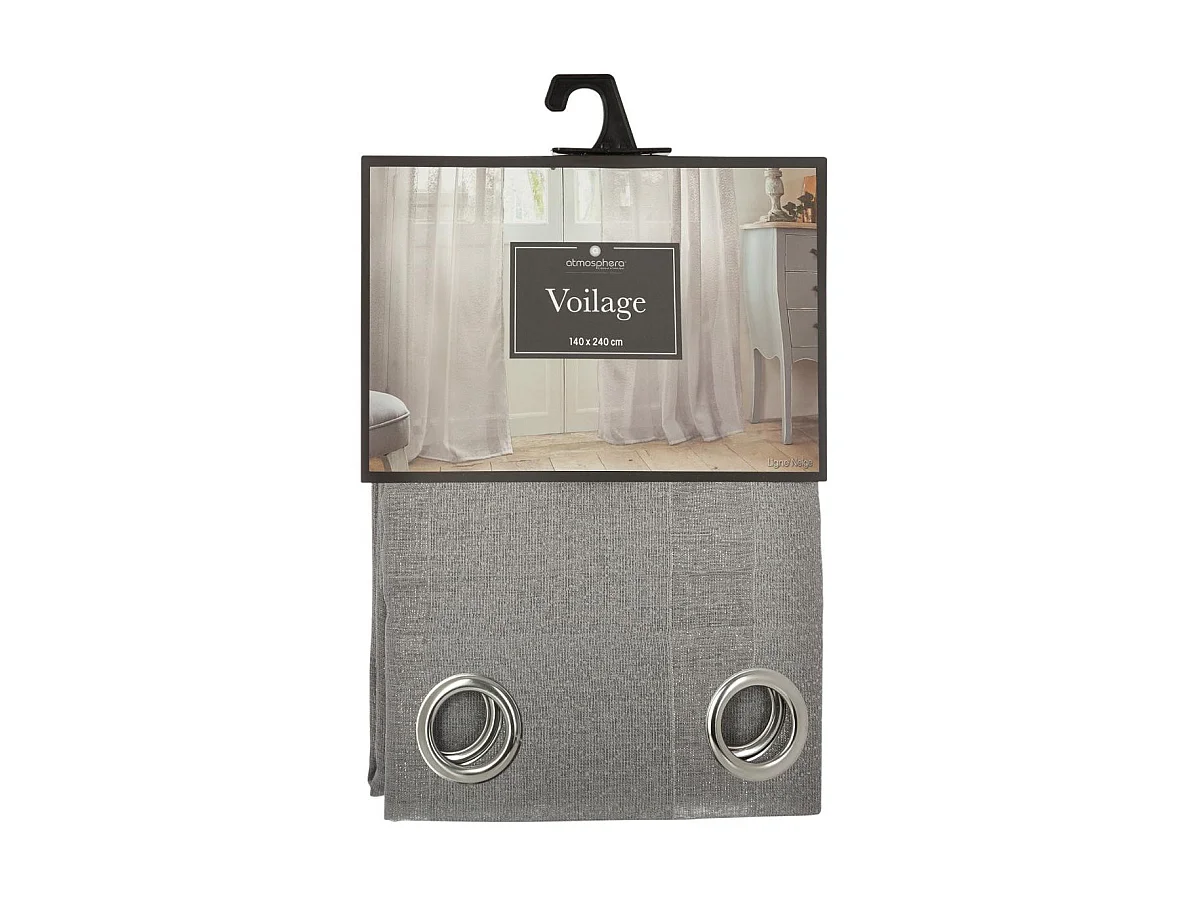 Voilage Gris clair 140 x 240 cm