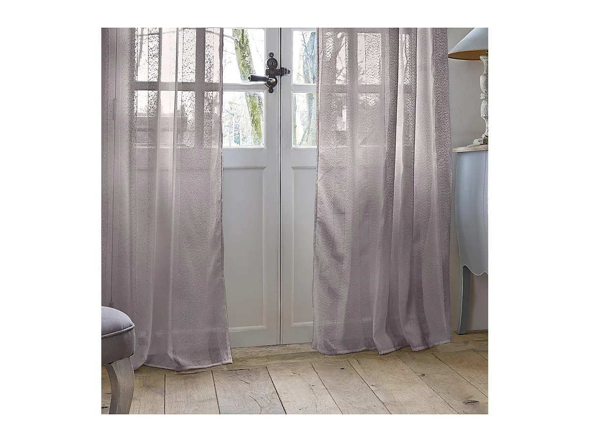 Voilage Gris clair 140 x 240 cm