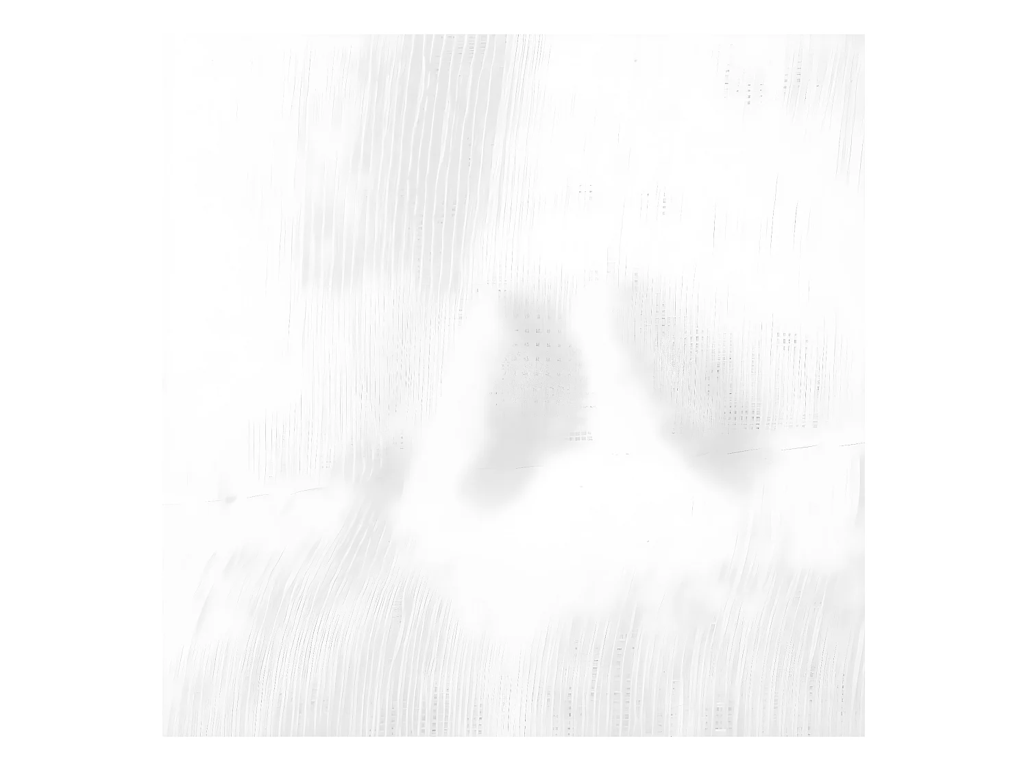 Voilage à œillets Blanc motif petits pompons 140 x 240 cm