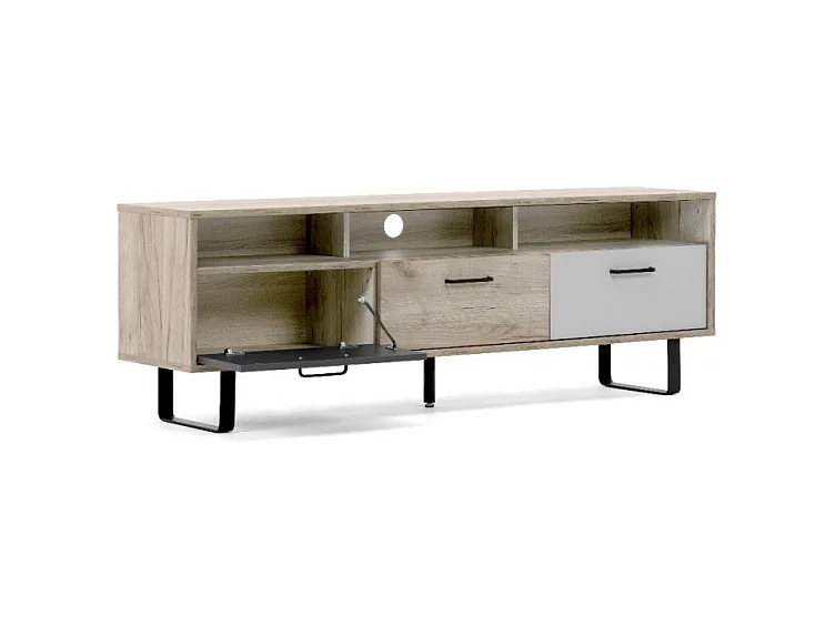 Mobile porta Tv 3 ante a ribalta Orlando5 colore rovere