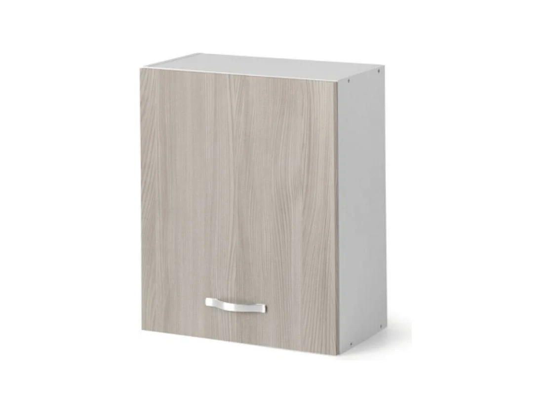 Pensile scolapiatti 60 cm con anta 60x32x72H olmo