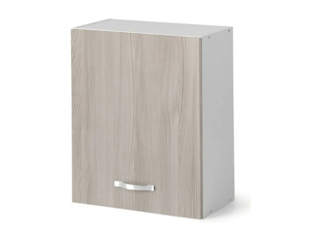 Pensile scolapiatti 60 cm con anta 60x32x72H olmo