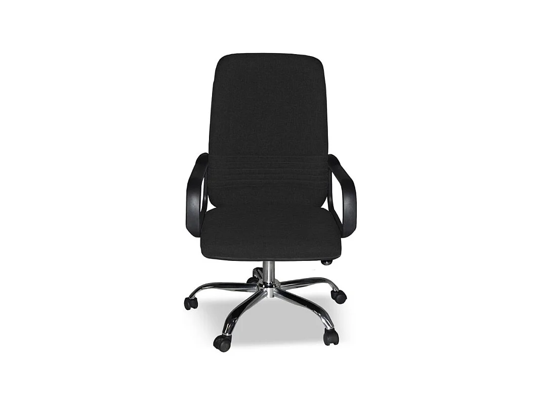 Poltrona da ufficio CR106H tessuto nero