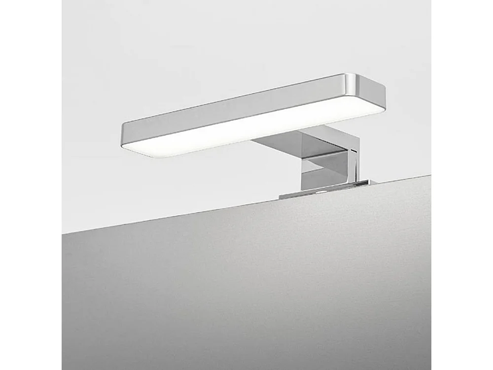 Lampada LED per bagno Brex 6,5 watt cromata 200 mm