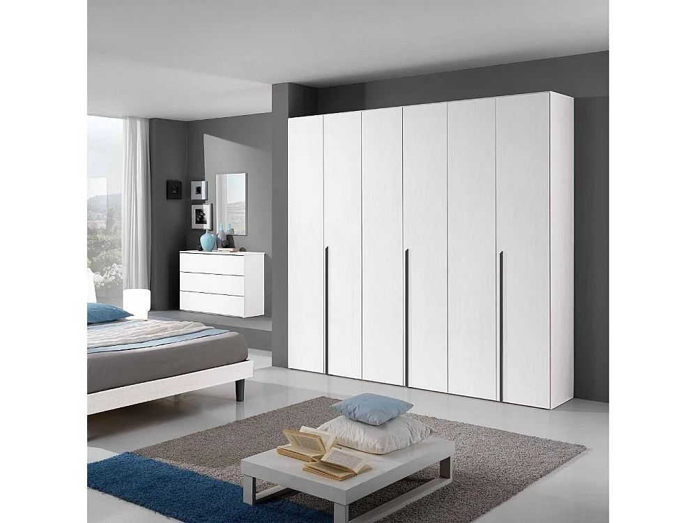 Camera da letto Manitoba colore bianco