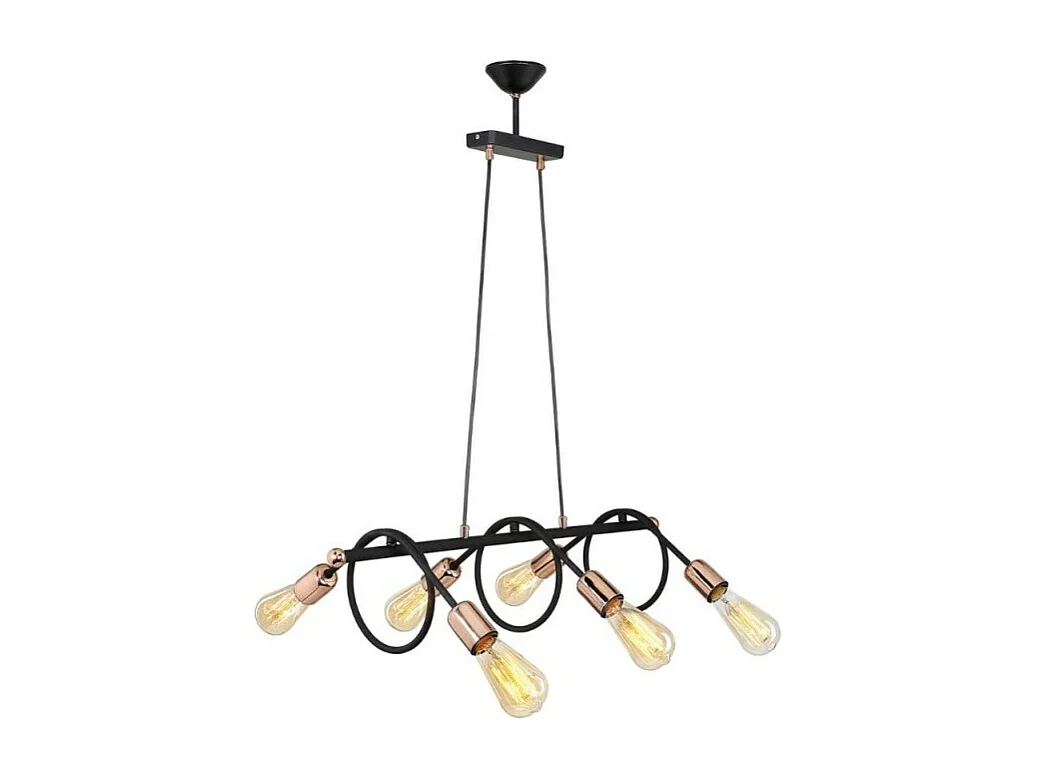 Lampada a sospensione stile contemporaneo con 6 punti luce Derbent MDL3938