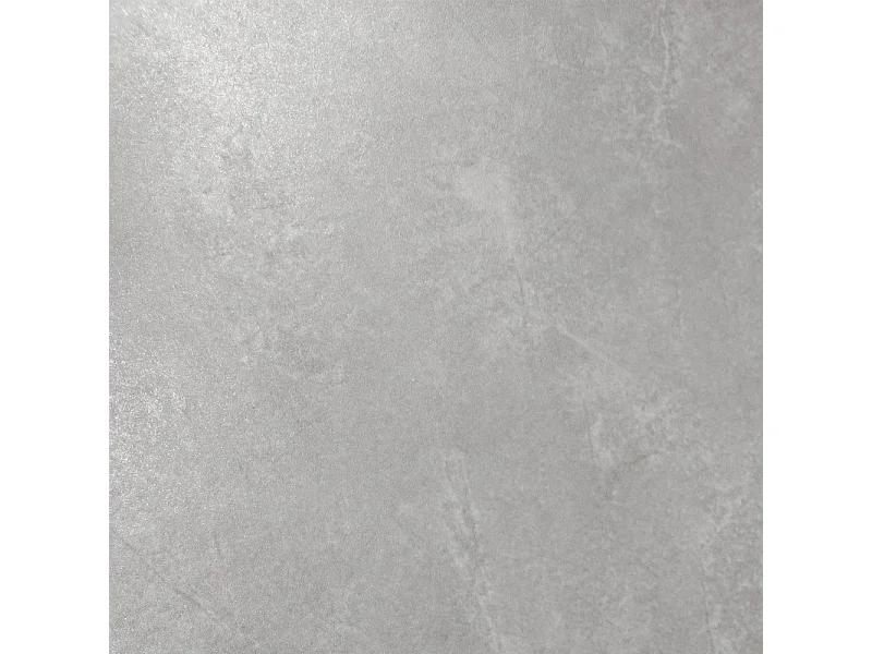 Table ronde D. 100 cm céramique gris pieds croisés métal - RYDER 2