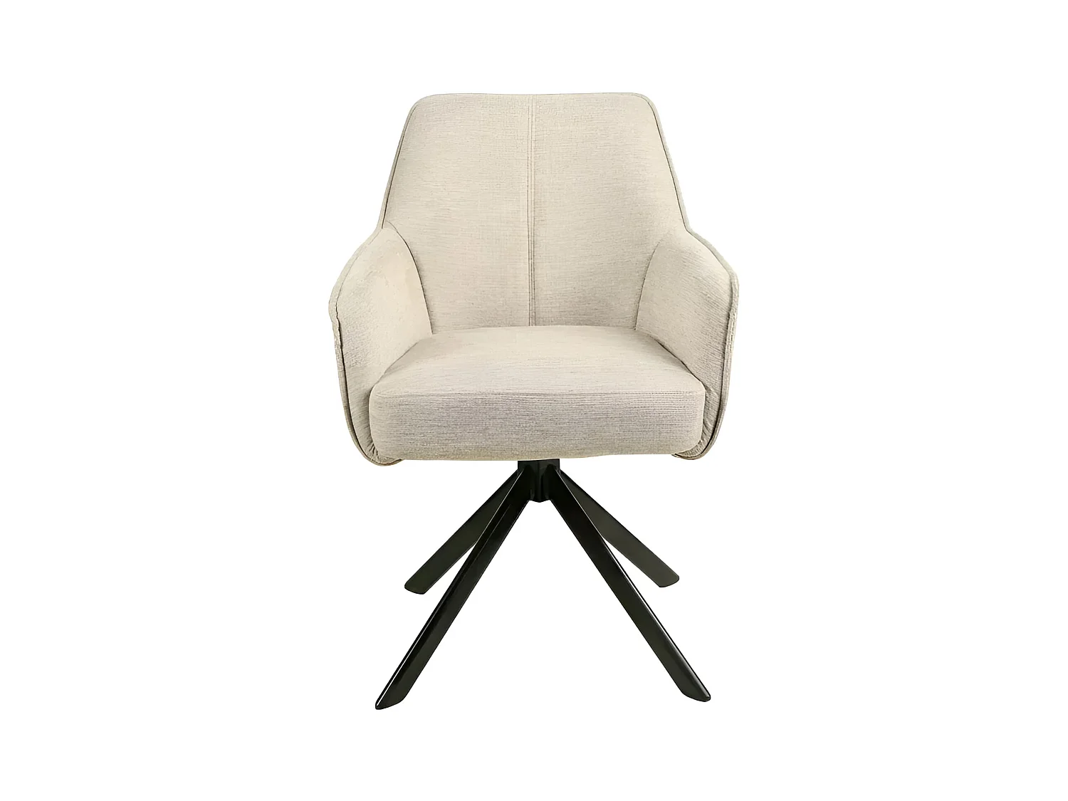 Sedia Notti/rivestimento in tessuto/rotazione 180 gradi/Beige