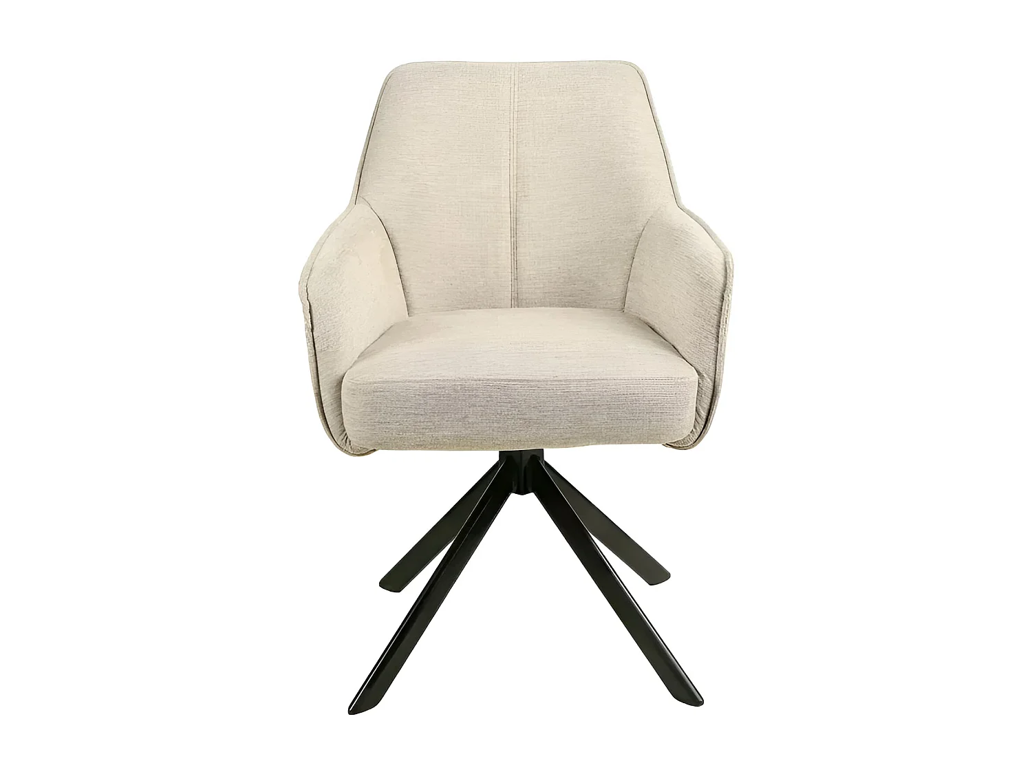 Sedia Notti/rivestimento in tessuto/rotazione 180 gradi/Beige