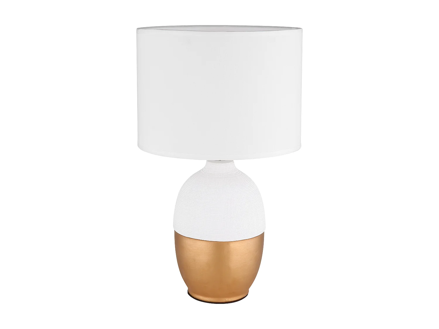 Lampe à poser céramique blanc, 1x E14
