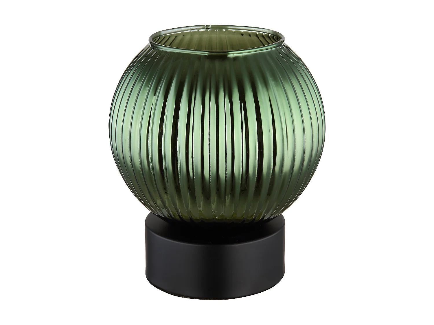 Lampe à poser métal noir mat, 1x E27