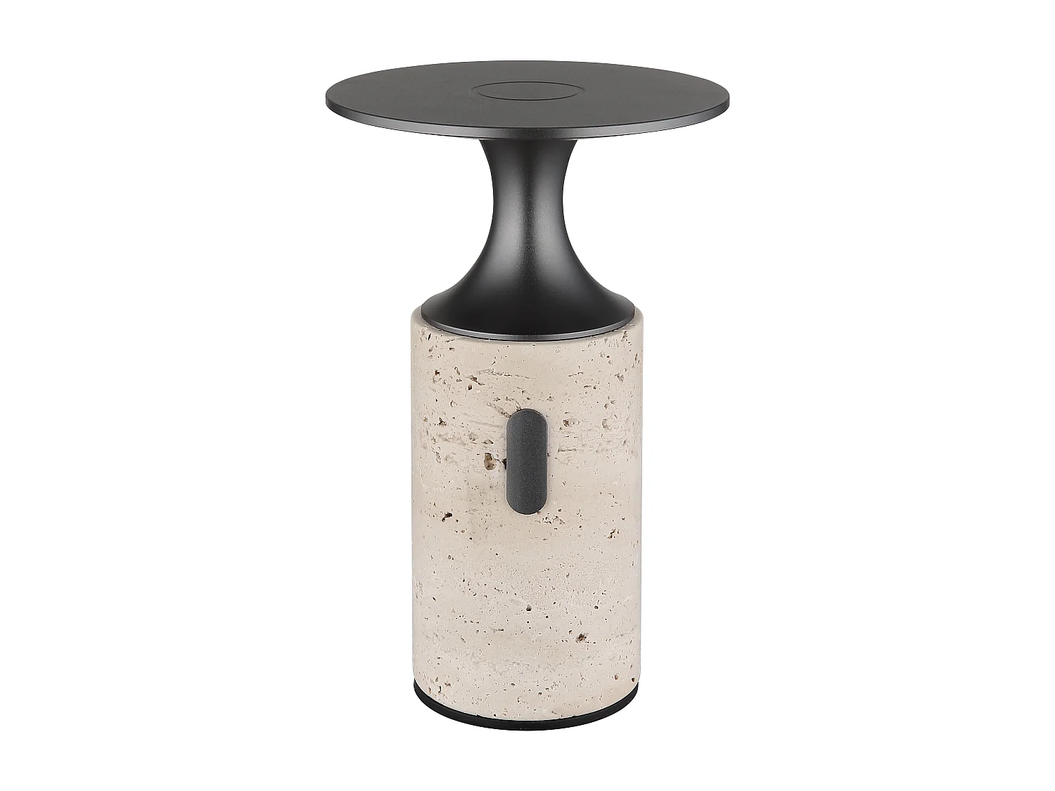 Tafellamp Travertijn grijs, LED