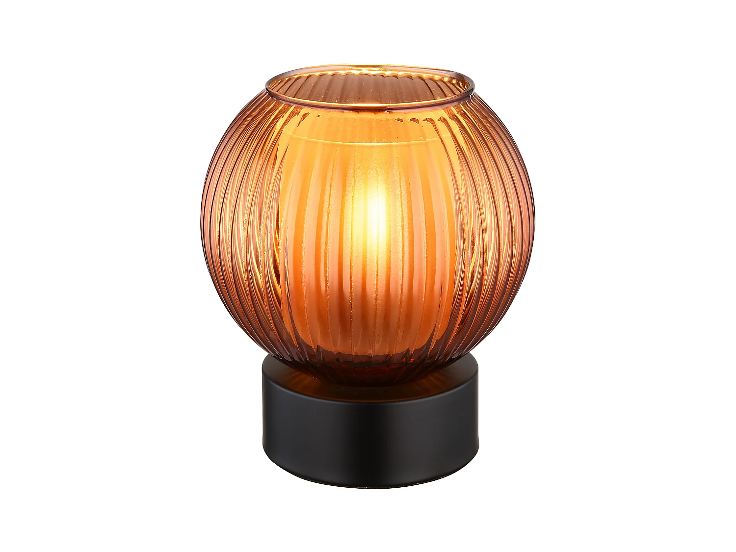 Lampe à poser métal noir mat, 1x E27