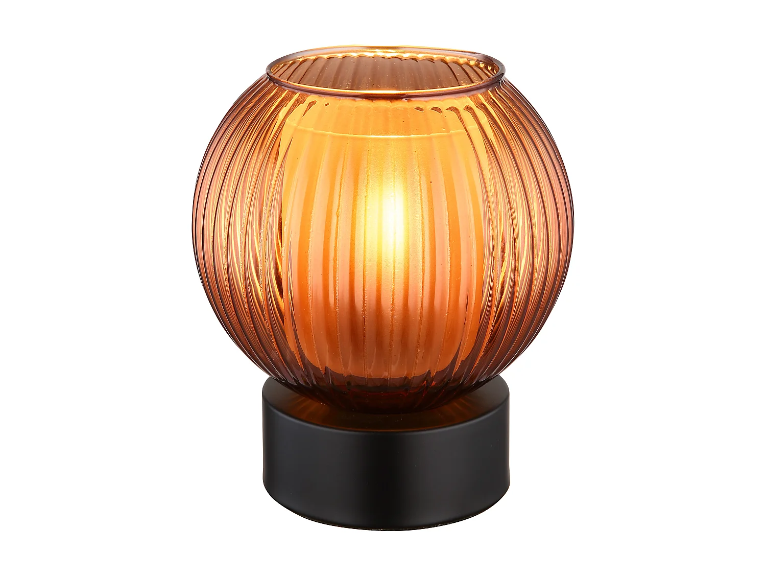 Lampe à poser métal noir mat, 1x E27