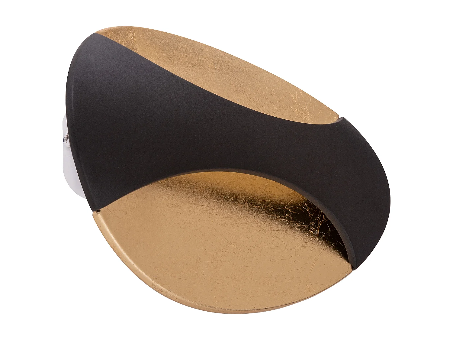 Wandleuchte Metall schwarz, LED