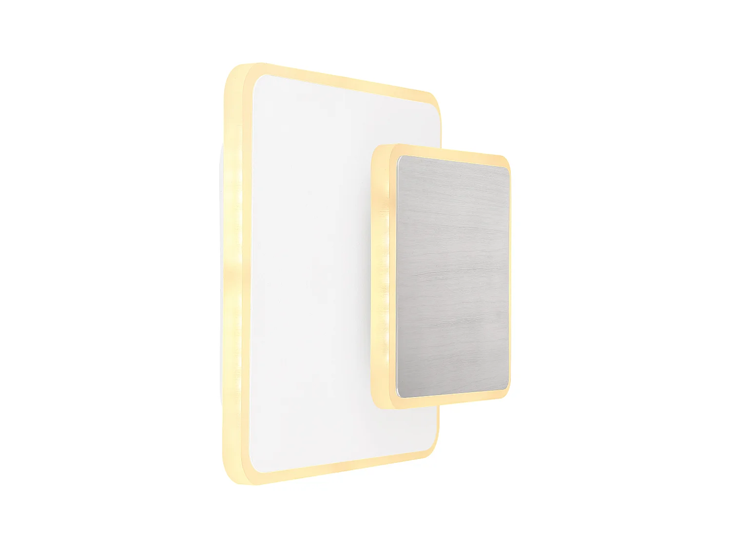 Applique murale métal blanc, LED