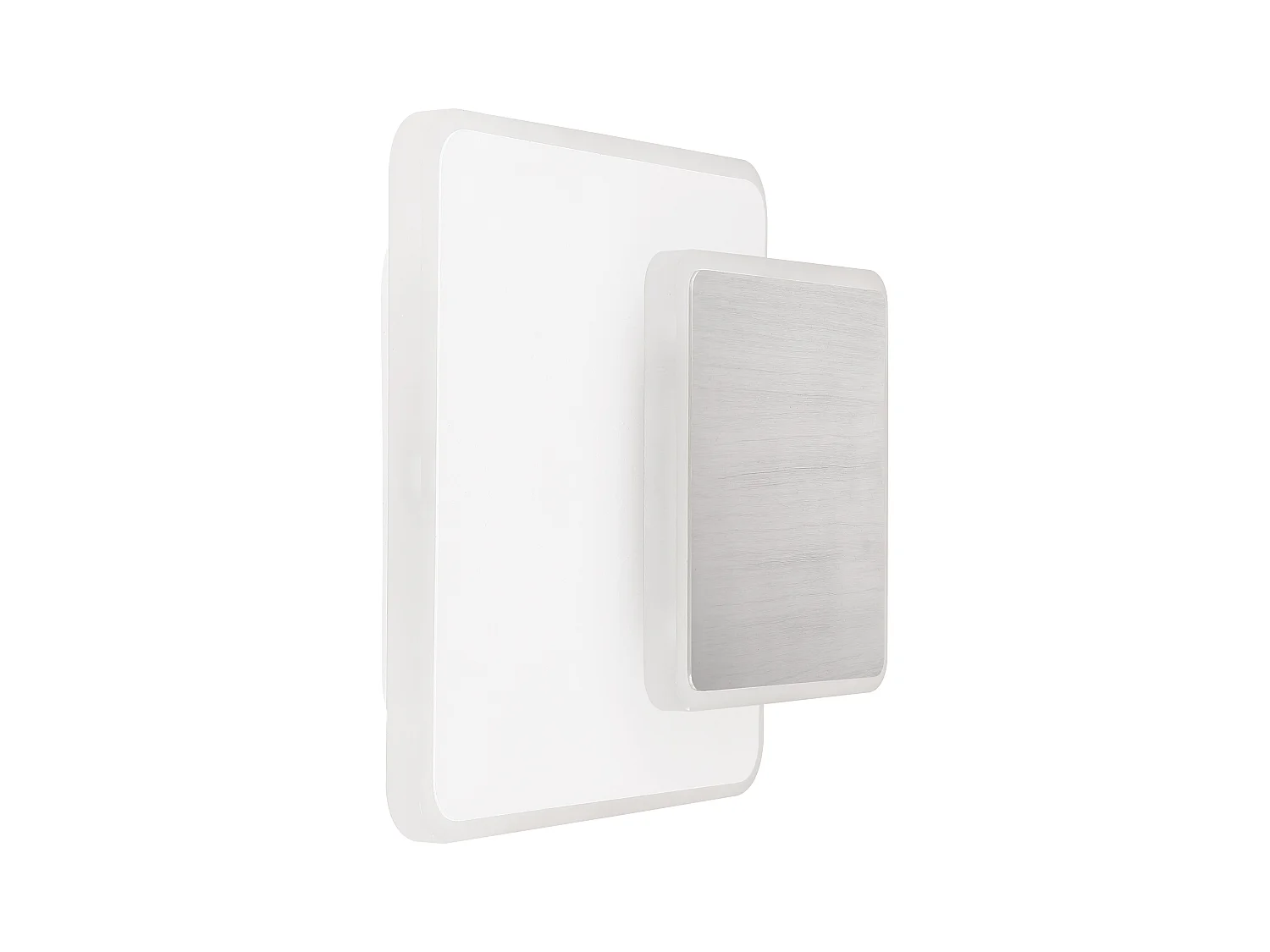 Applique murale métal blanc, LED