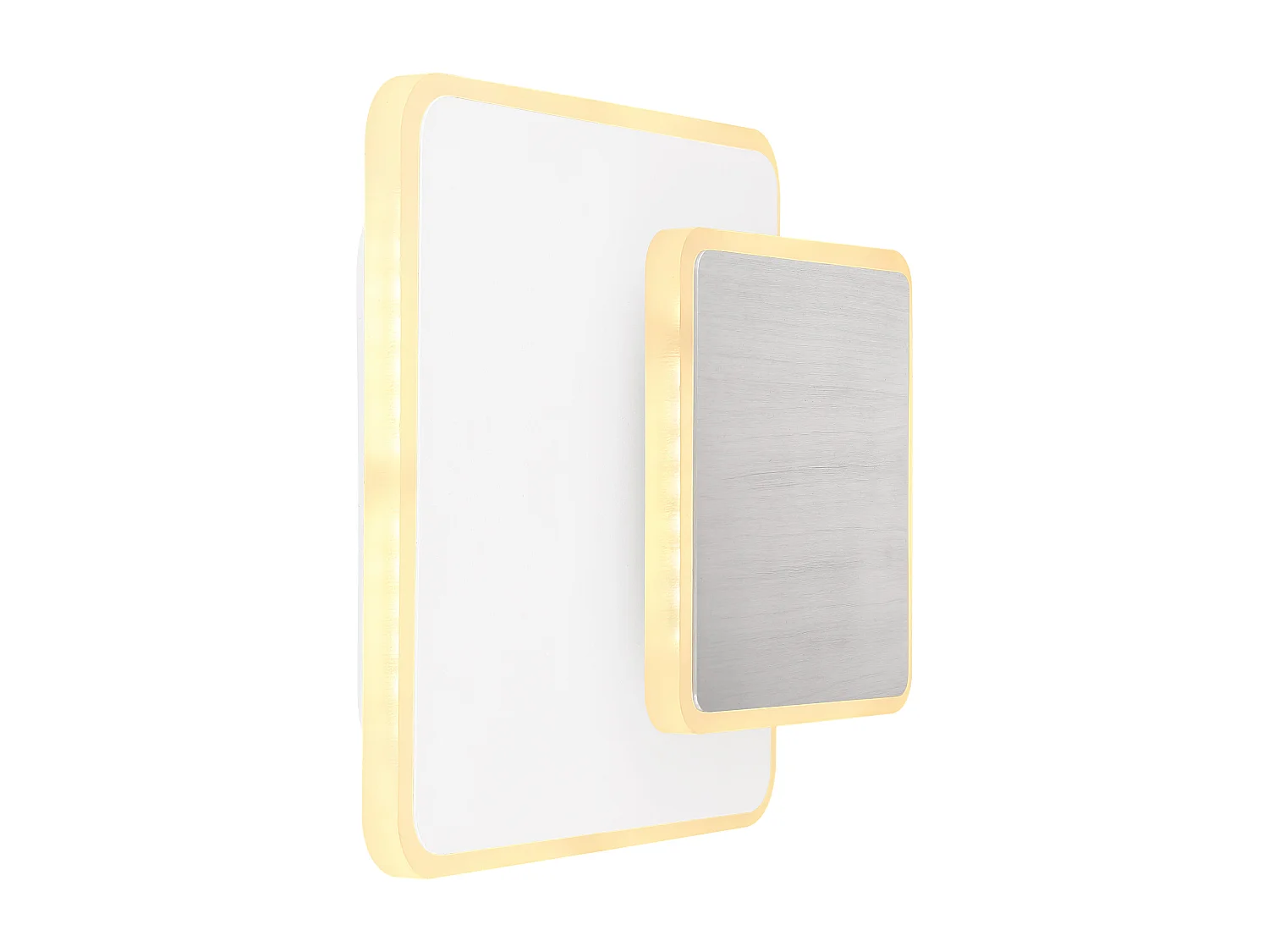 Applique murale métal blanc, LED