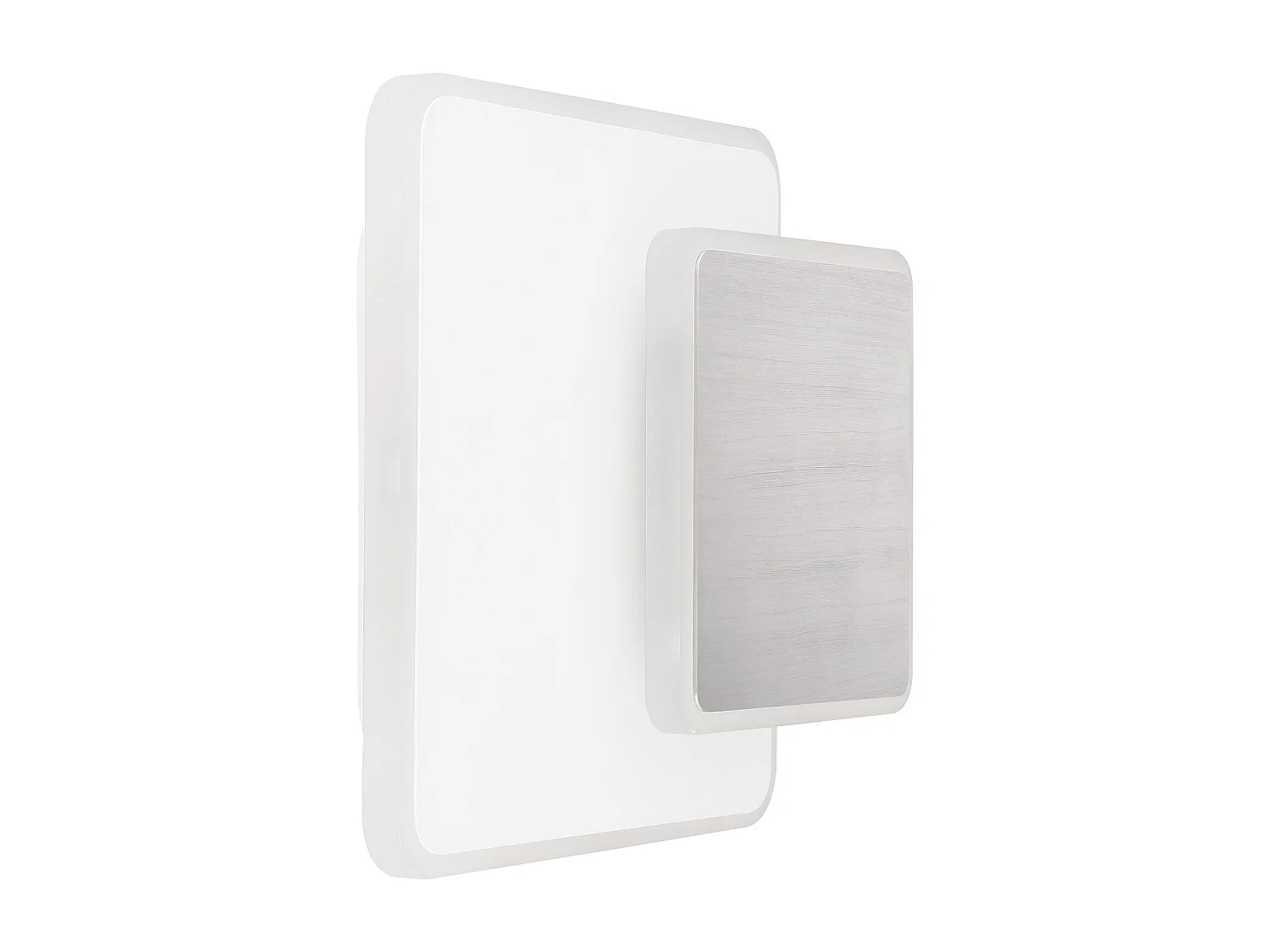 Applique murale métal blanc, LED