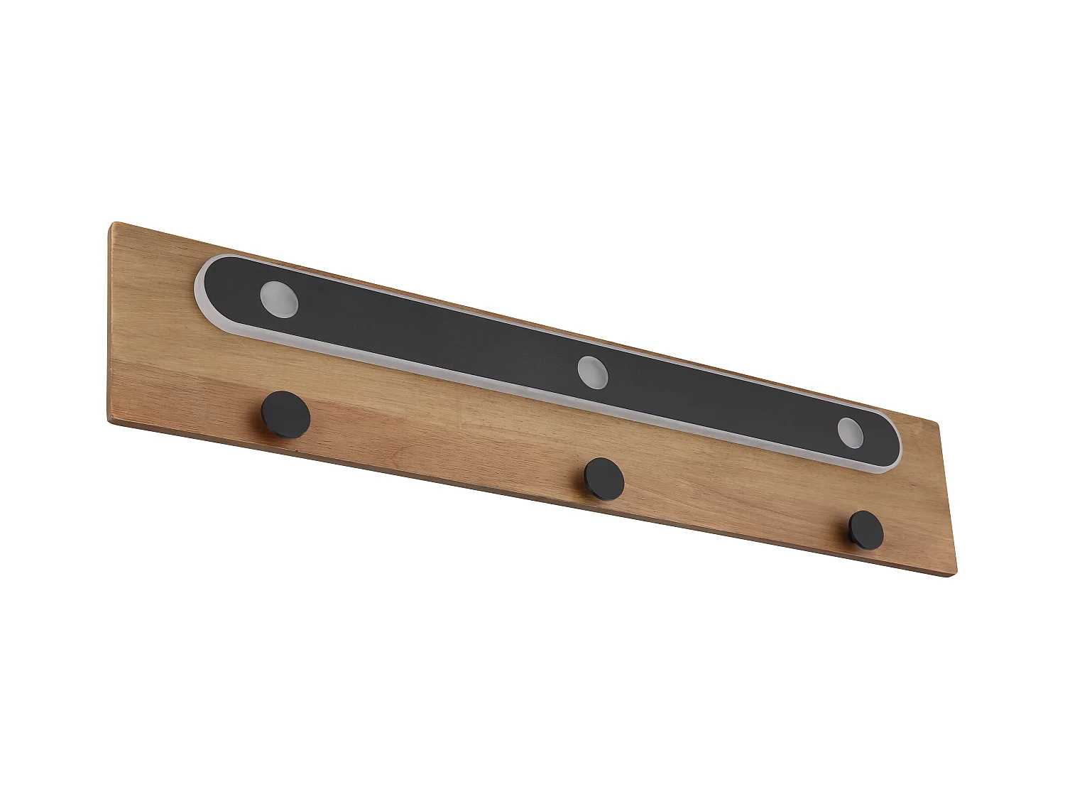 Wandleuchte Metall schwarz matt, LED