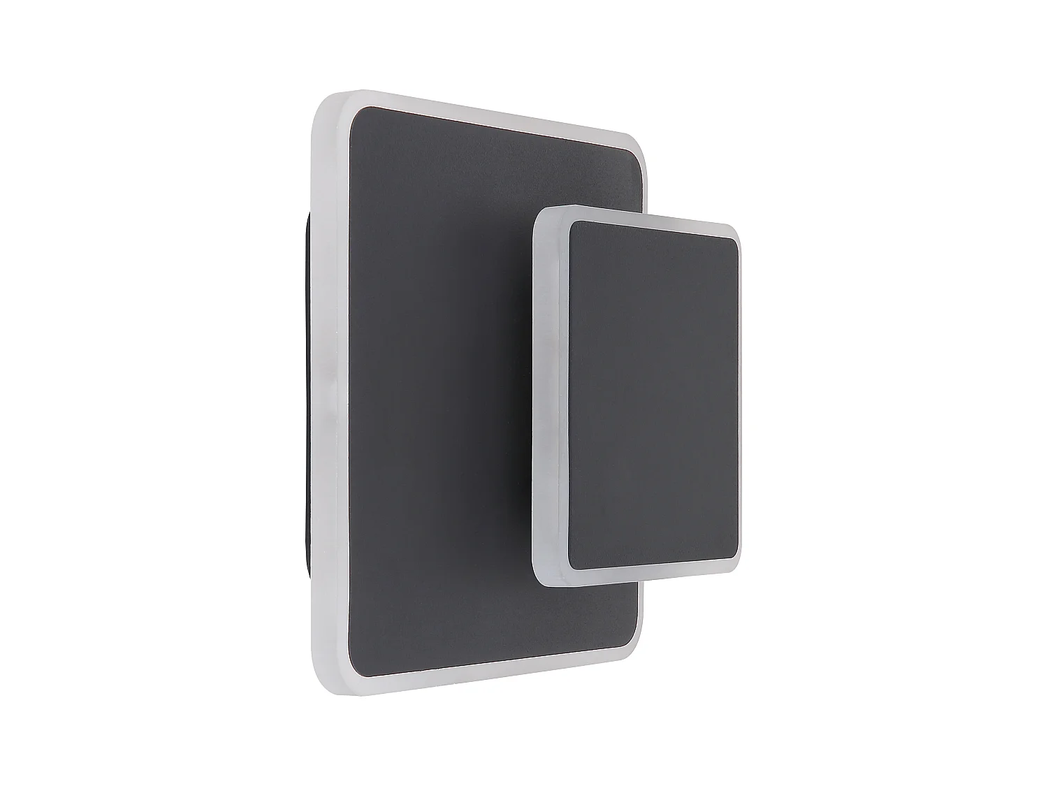 Applique murale métal noir, LED