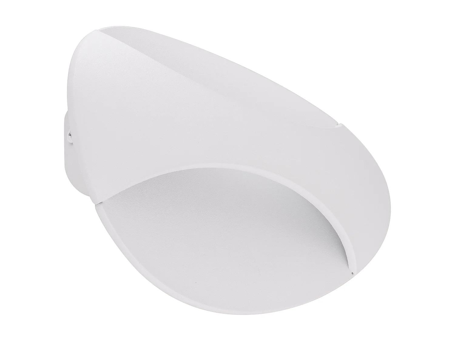 Applique murale métal blanc, LED