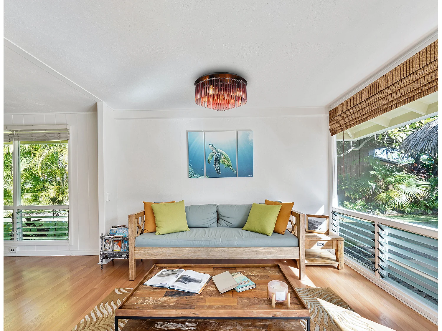 Plafonnier métal noir mat, 5x E27