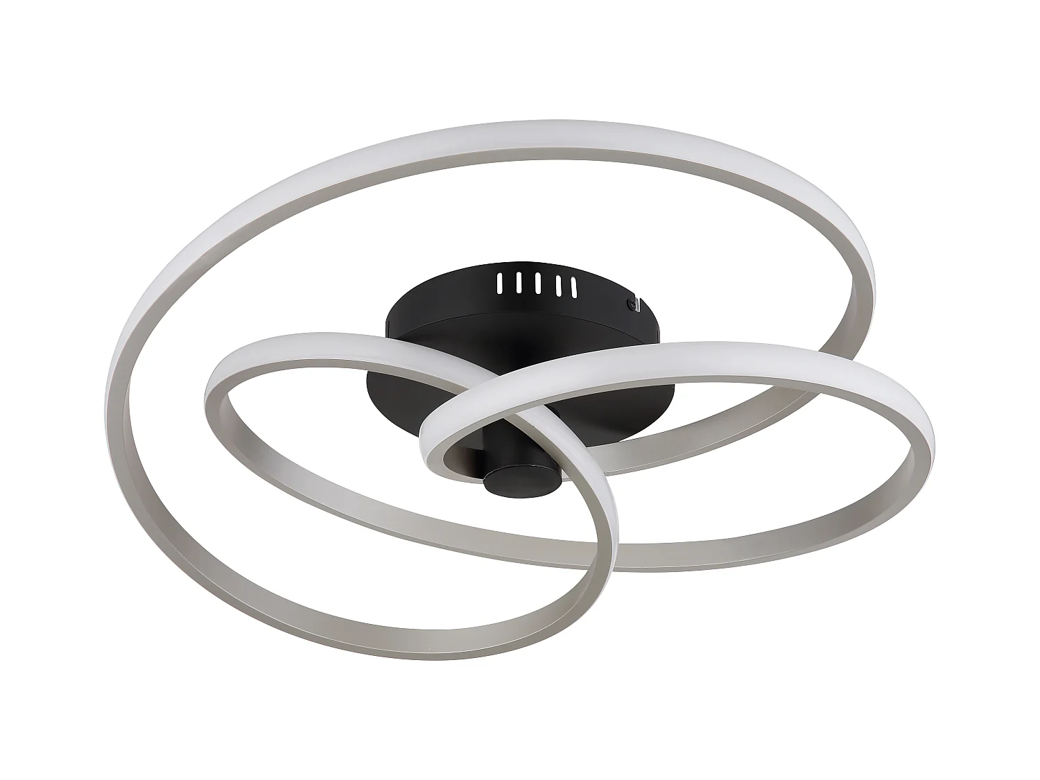 Deckenleuchte Metall schwarz matt, LED