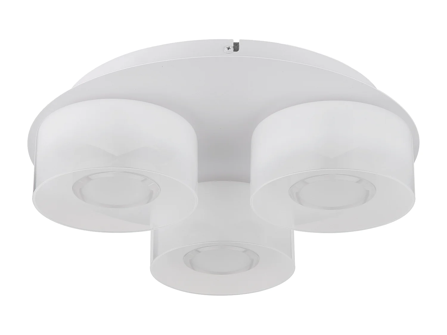 Deckenleuchte Metall weiß matt, LED