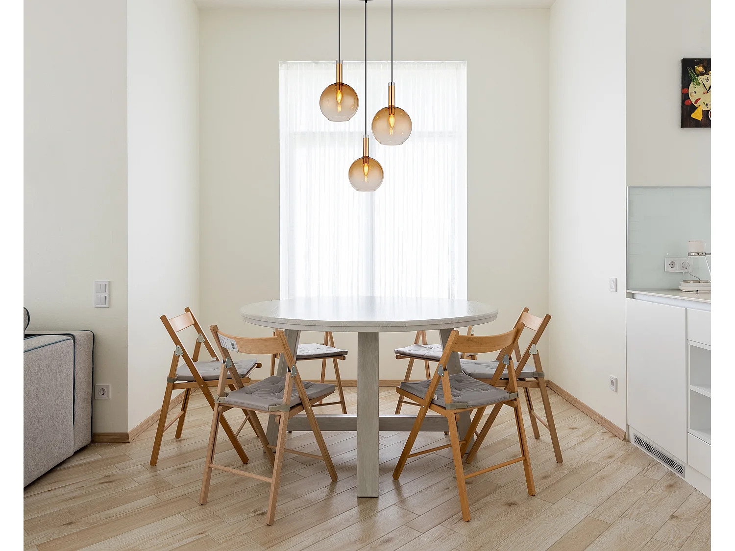 Hängeleuchte Metall schwarz matt, 3x E14