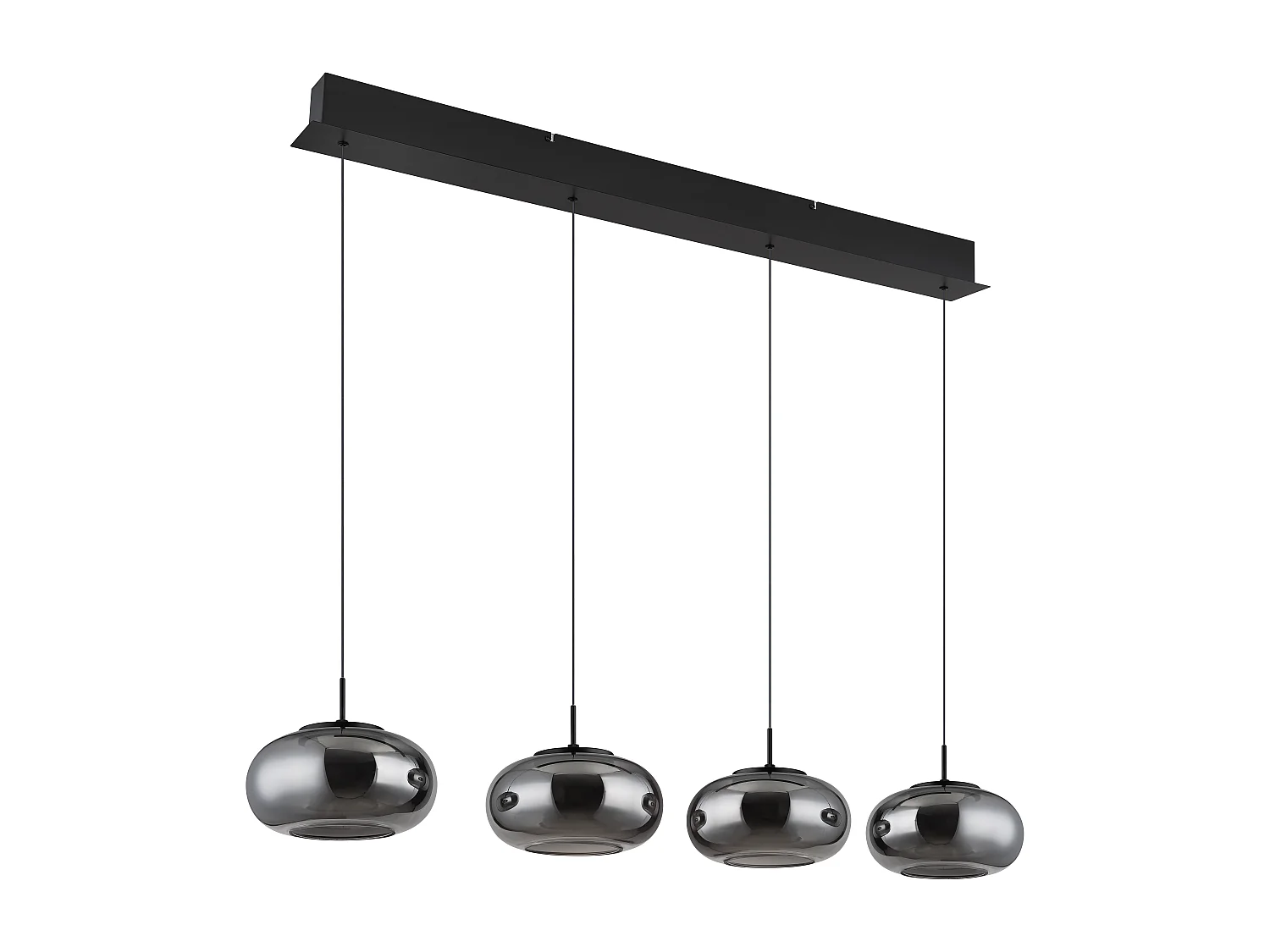 Hängeleuchte Metall schwarz matt, LED