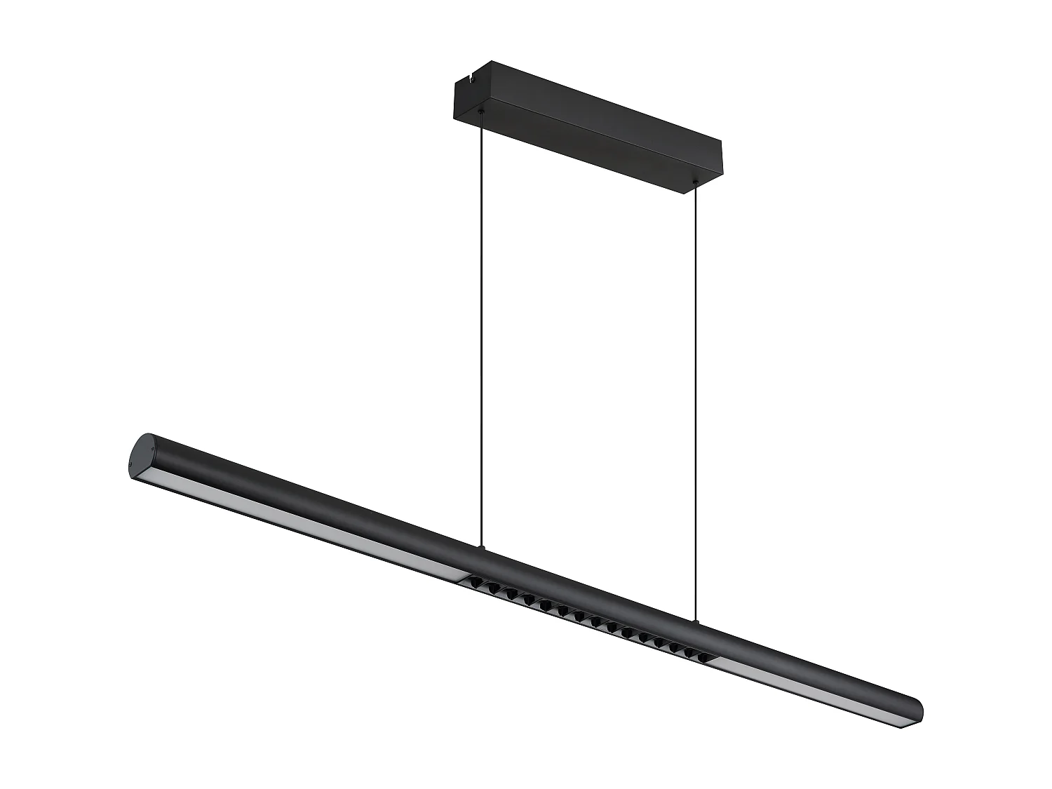 Hängeleuchte Metall schwarz matt, LED