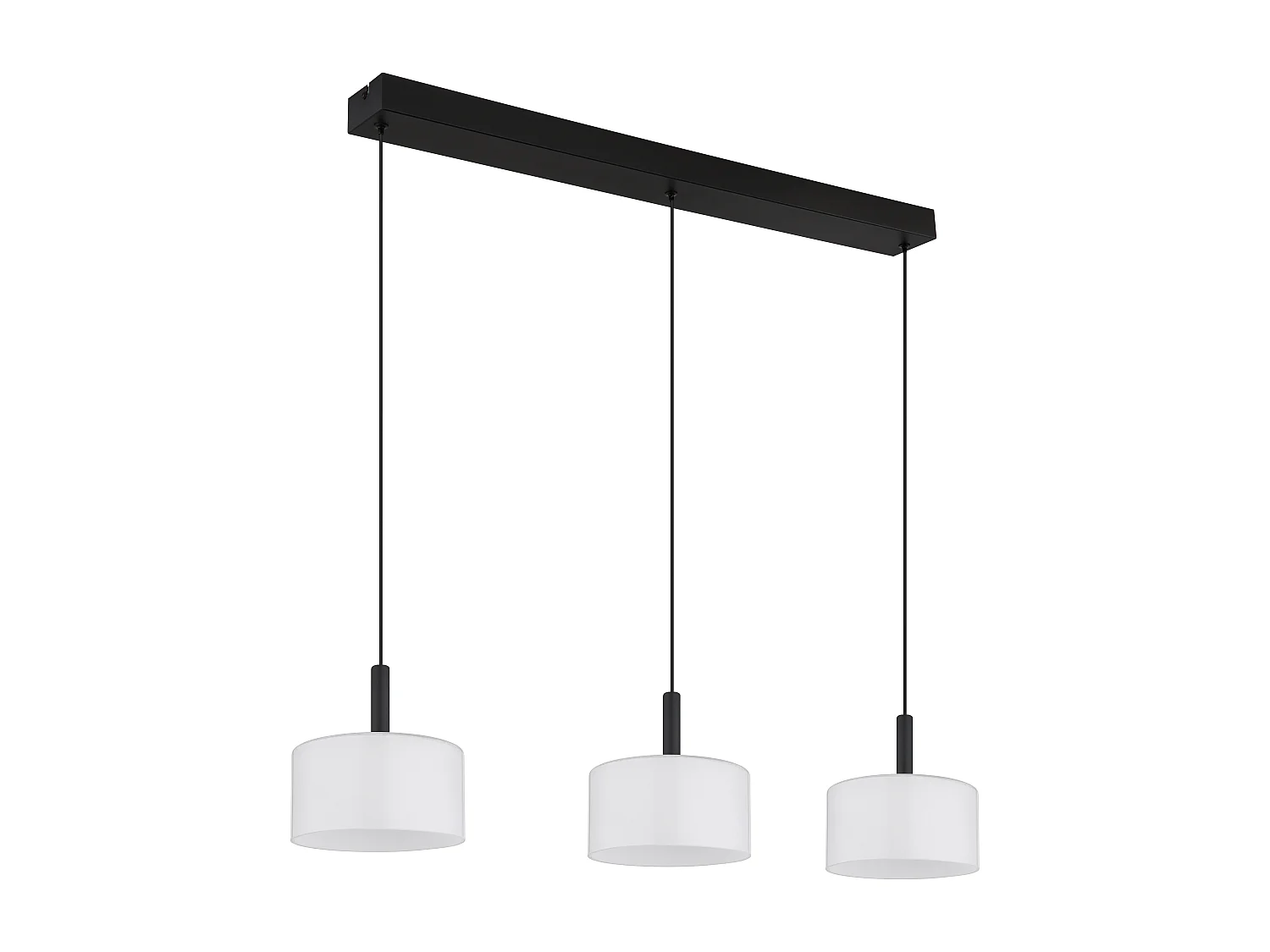 Hängeleuchte Metall schwarz matt, LED