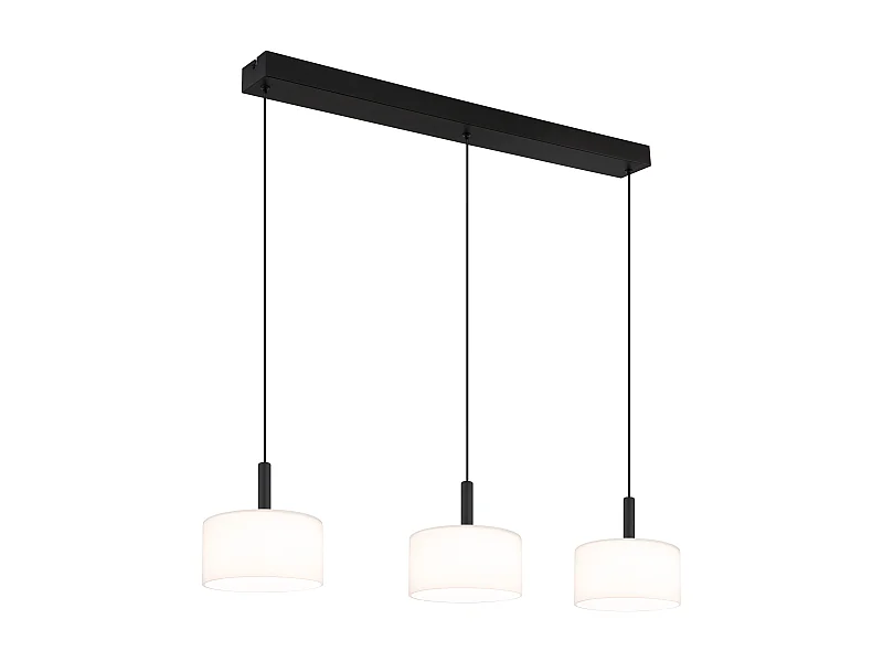 Hängeleuchte Metall schwarz matt, LED