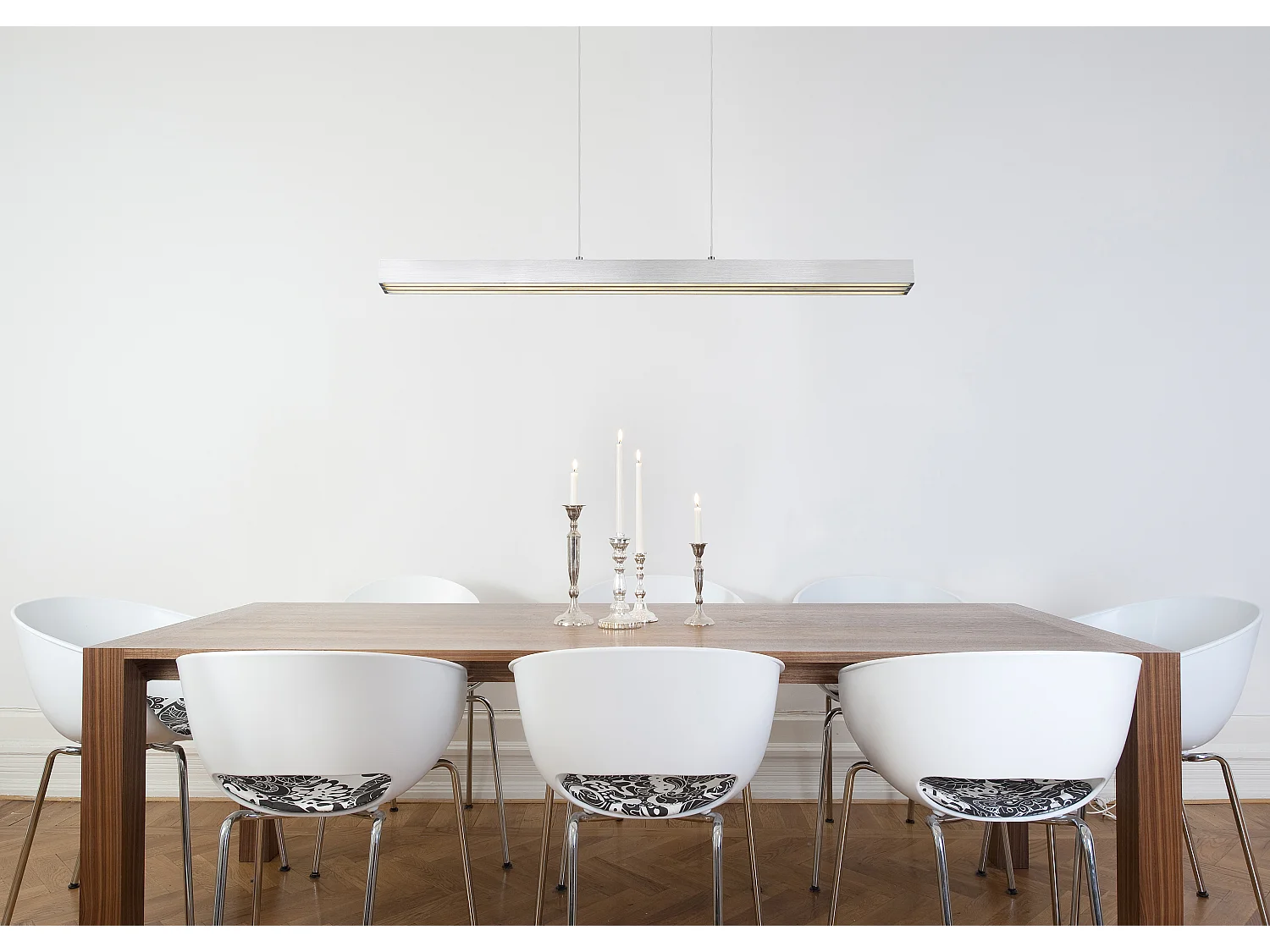 Hängeleuchte Aluminium Gebürstet, LED