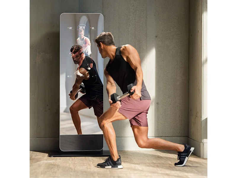 Espelho Fitness Nordictrack Vault NTB150191 para Treinamento em Casa