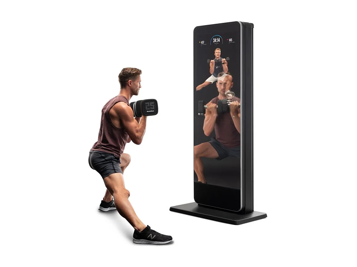 Espelho Fitness Nordictrack Vault NTB150191 para Treinamento em Casa