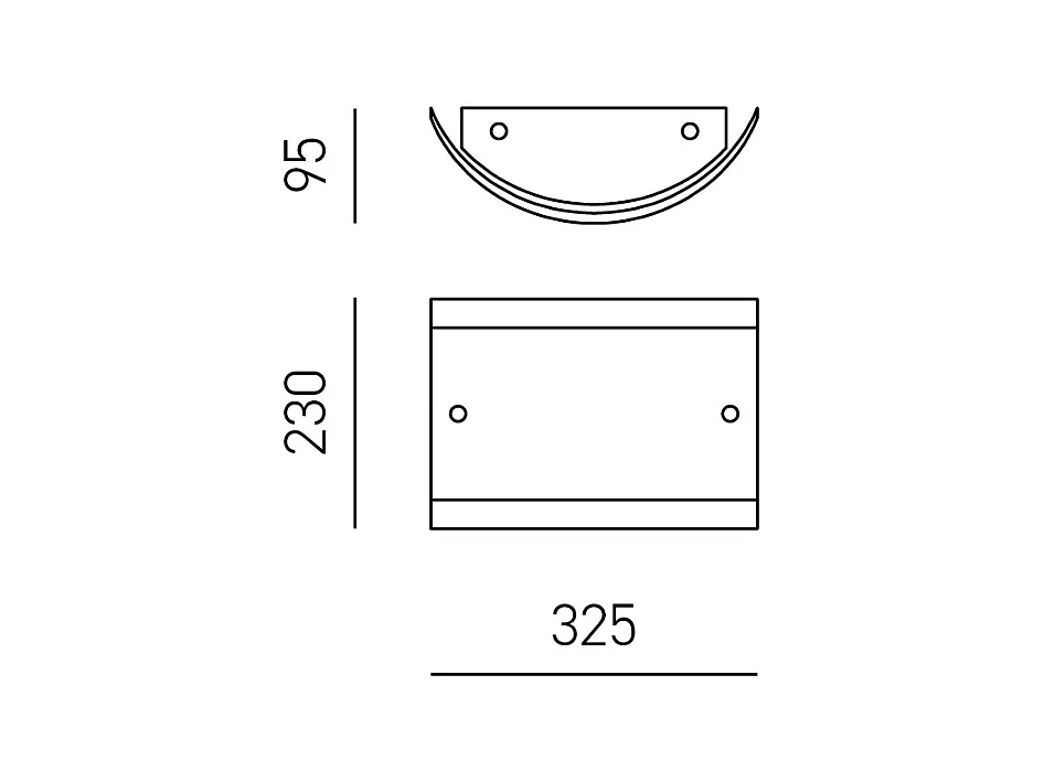 Plafonnier Lecce verre satiné blanc 32,5x23cm, 2xE27 max 42W, structure métal chromé, IP20, moderne, ampoules exclues