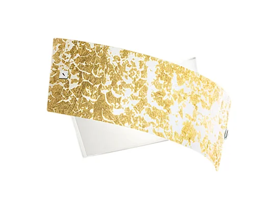 Gea Luce -  Camilla - Goldwandleuchte 2XE14 max 2X28W IP20 - LED-Wandleuchte im modernen Design 34x20cm