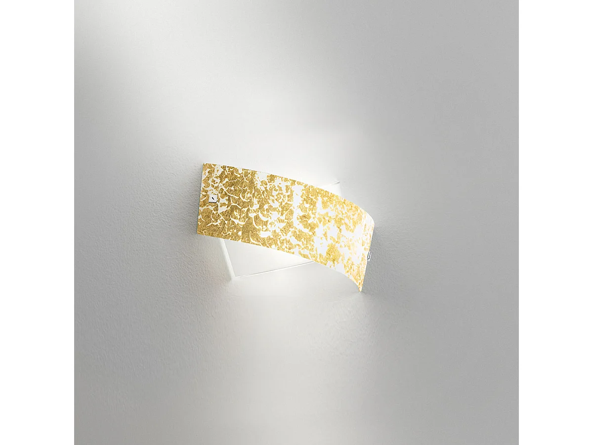 Camilla - Applique dorée 2XE14 max 2X28W IP20 - Applique murale LED 34x20cm