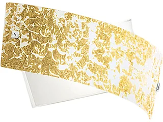 Gea Luce -  Camilla - Goldwandleuchte 2XE14 max 2X28W IP20 - LED-Wandleuchte im modernen Design 34x20cm