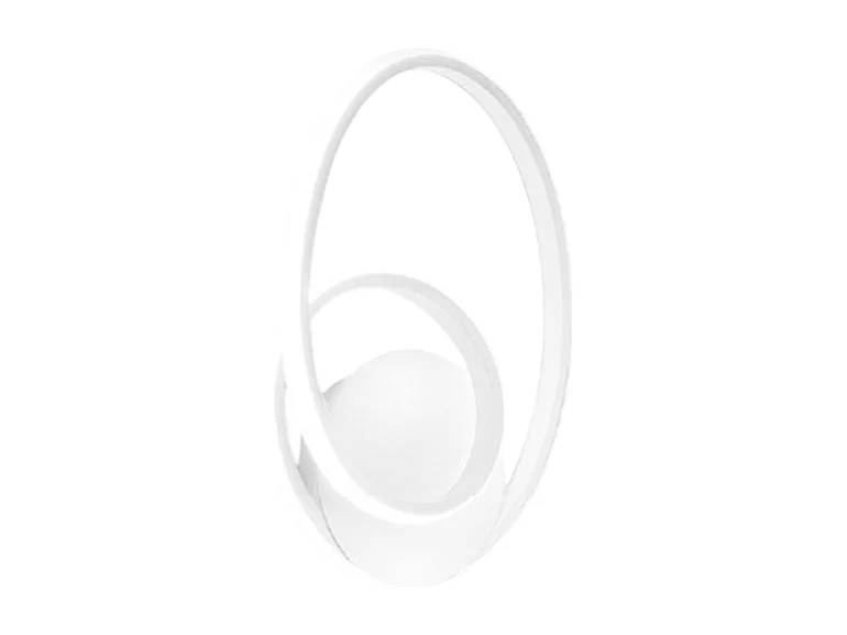 Diva - Applique blanche 20W lumière chaude 3000K IP20 - Applique LED - LED intégrée 37x29