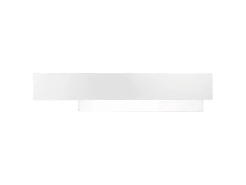 Doha - Applique LED moderne 25W - Aluminium blanc, lumière chaude 3000K, 2110lm, design linéaire, pour intérieur, l.70x15cm