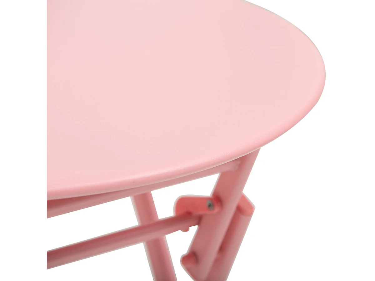 Conjunto de Jardim Lugano - 2 Cadeiras e 1 Mesa em Vime Sintético Castanho para Varandas e Jardins