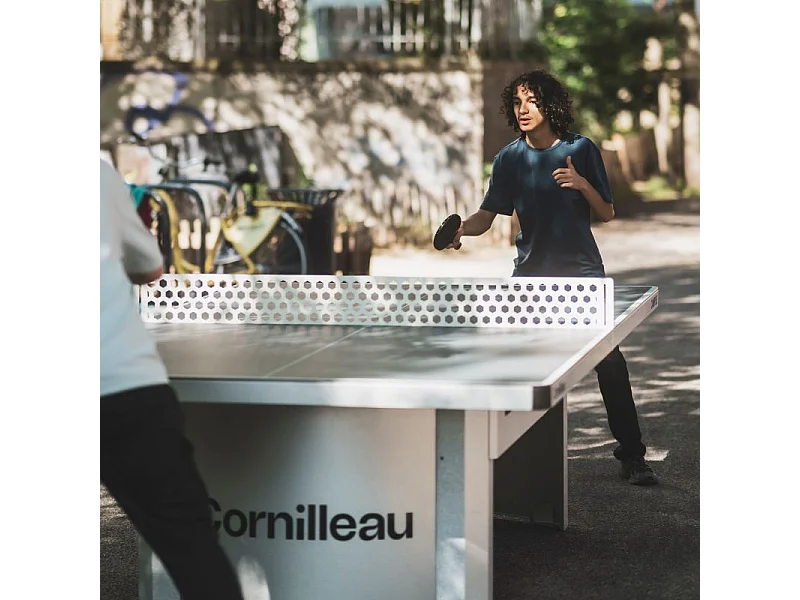 Mesa de Tênis de Mesa Cornilleau Pro 510M Outdoor 112302 - Resistente e Durável