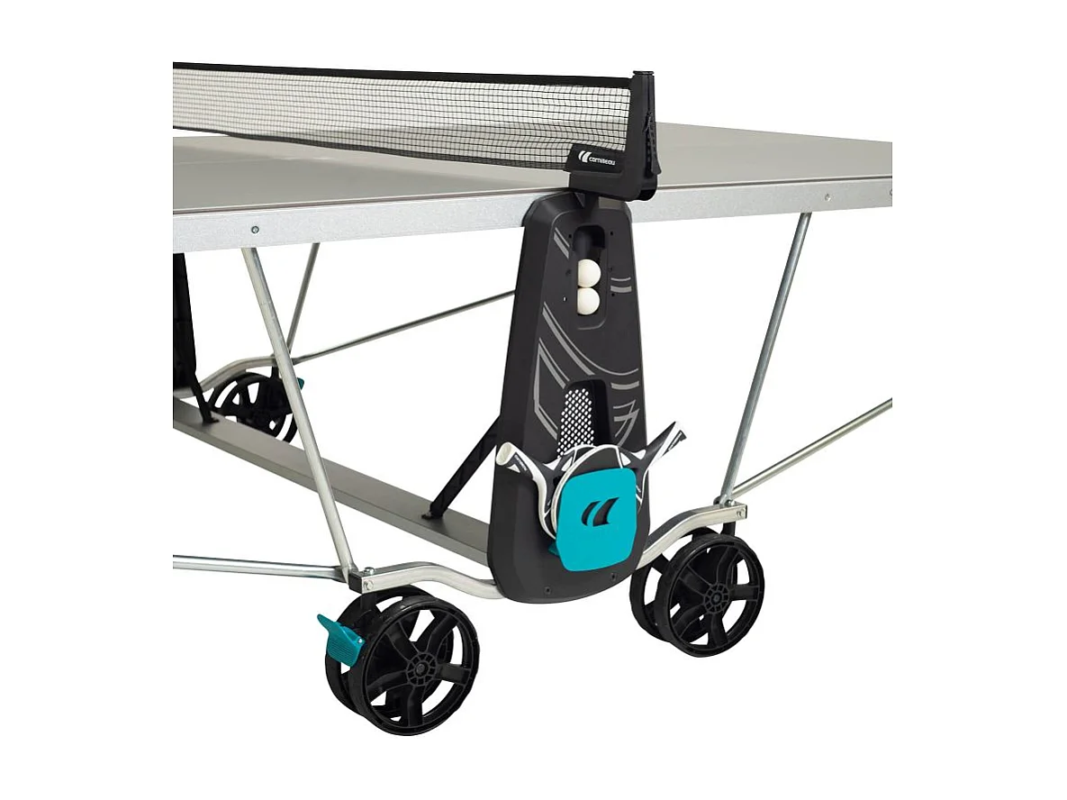 Mesa de Tênis de Mesa Cornilleau 400X para Uso Externo - Alta Qualidade e Segurança