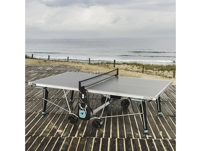 Mesa de Tênis de Mesa Cornilleau 400X para Uso Externo - Alta Qualidade e Segurança