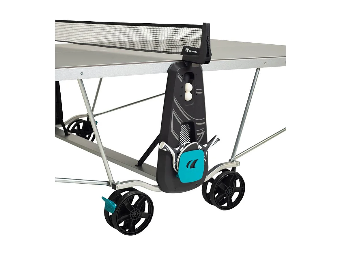 Mesa de Tênis de Mesa Cornilleau 400X para Uso Externo - Alta Qualidade e Segurança