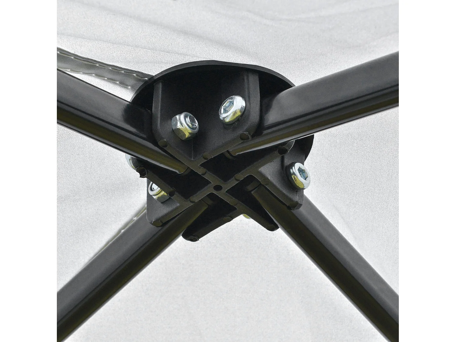 Tenda Dobrável 220x220x200 cm com Proteção UV e Bolsa de Transporte para Jardim e Pátio