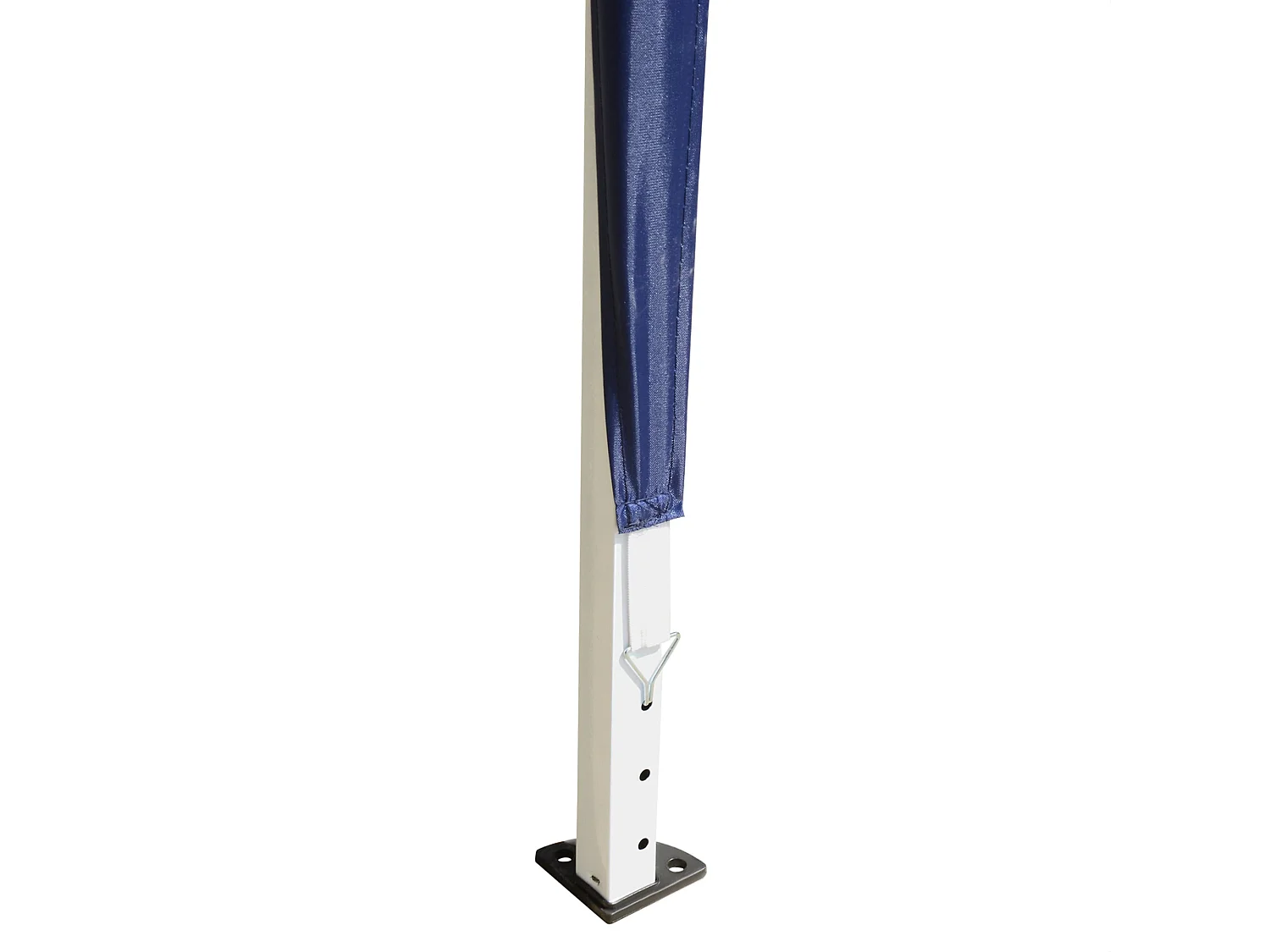 Tenda Dobrável Azul 295x295x255 cm com Transporte, Ajustável, Impermeável e Anti-UV para Eventos ao Ar Livre